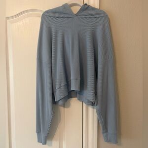 ALO Yoga Muse hoodie in celestial blue size large